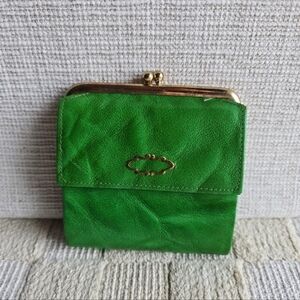 Vintage Buxton Coin Wallet Retro Top Grain Cowhide